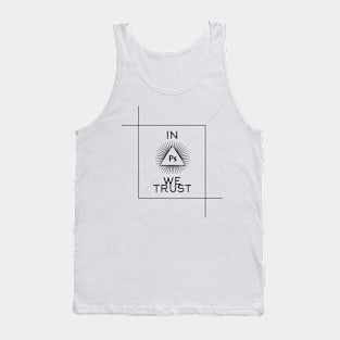 In Photoshop We Trust for Designers Photographers Artists Tank Top